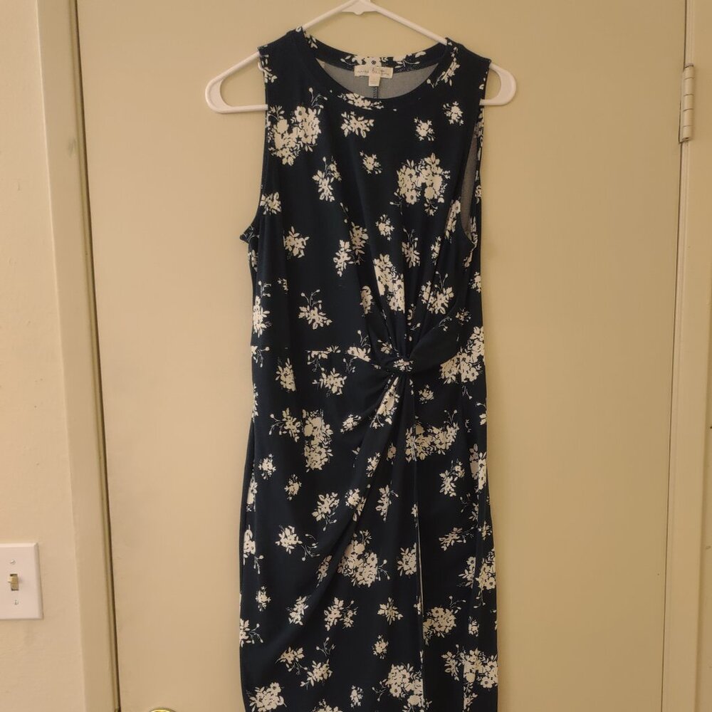 Nine Britton Abigail Brushed Knit Fitted Midi